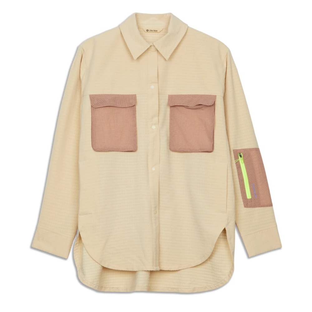Lululemon Grid Fleece Hiking Overshirt